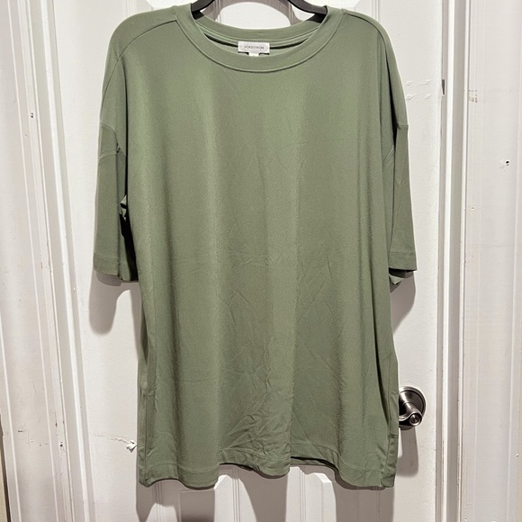 Nordstrom Women’s Olive Green T-Shirt size XL. - Picture 1 of 4